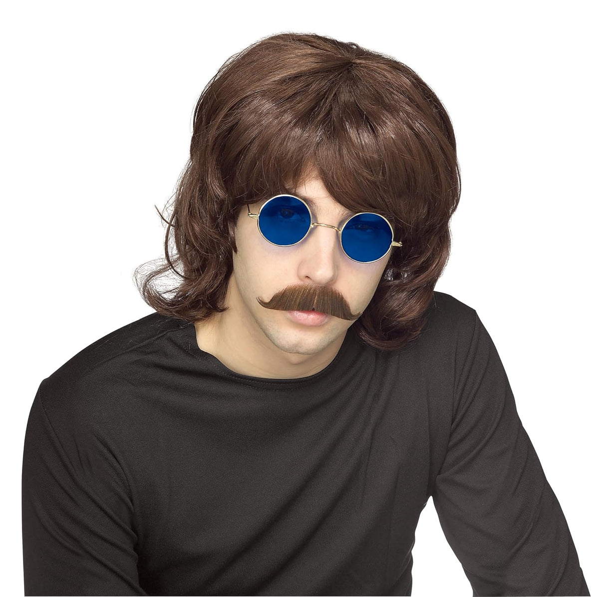 Rubie'S Disfraz de los años 70, Negro -