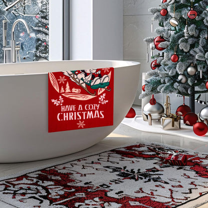 Providencia Toalla Premium para Baño 75x147 Cm Mickey Navidad Esfera