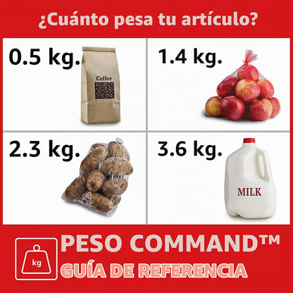 Command Repisa de exhibición, cuarzo, 2 repisas, 8 tiras de espuma medianas, decoración sin daños, paquete de 2