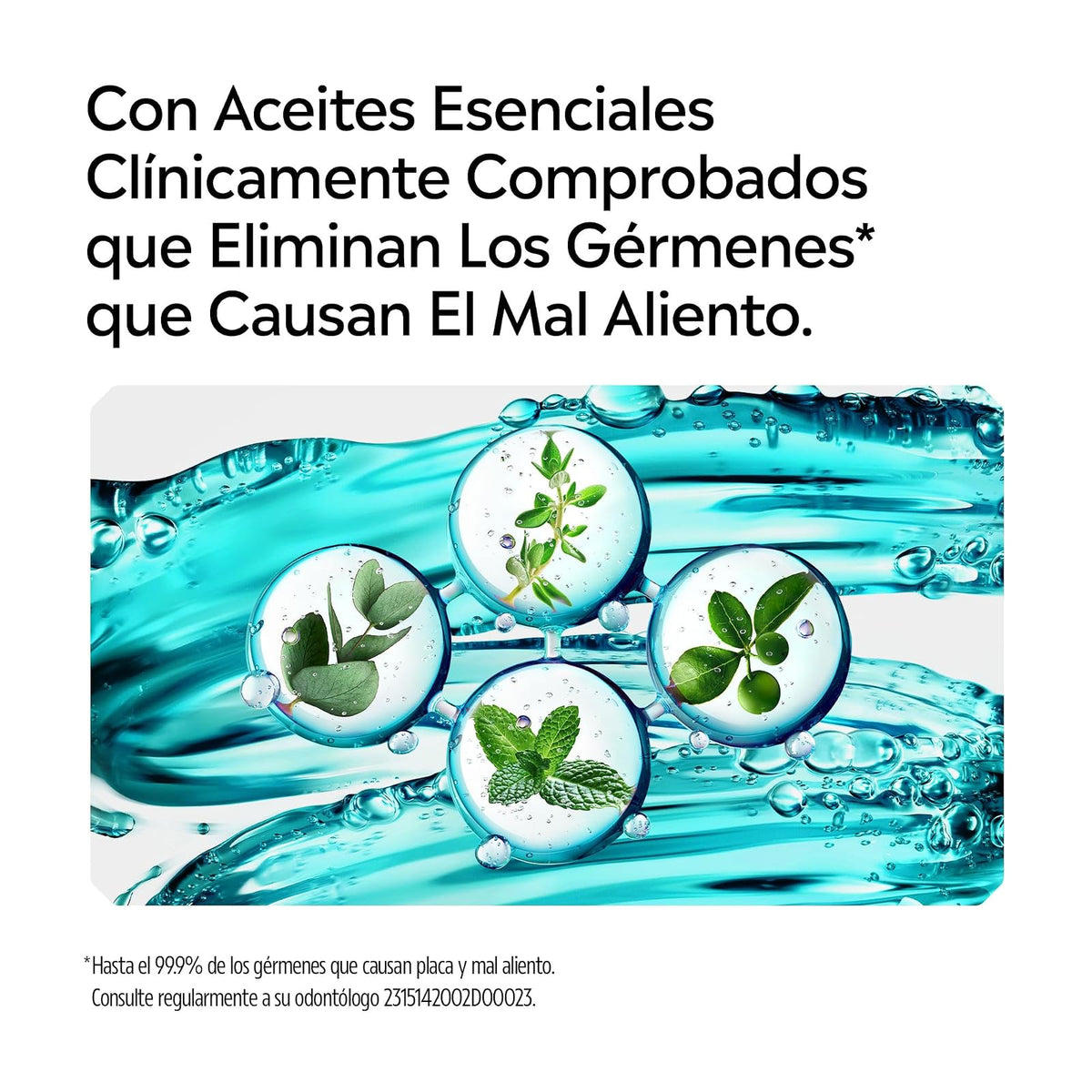 LISTERINE Enjuague Bucal Cool Mint 1 L