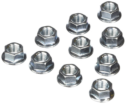 ARP 200-8683 Tuerca de Brida de Bloqueo M10 x 1.25, 10 Piezas, Plateado