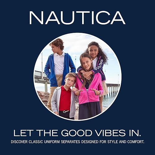 Nautica - Polo piqué de Manga Corta para niño pequeño