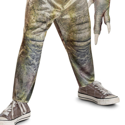 Jurassic Era Distorus Rex Disfraz para niños, disfraz oficial de película de dinosaurio renacimiento, tamaño infantil (4-6)