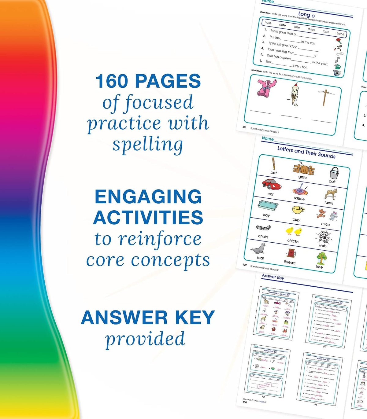 Spectrum Phonics, Grade 2: Volume 92