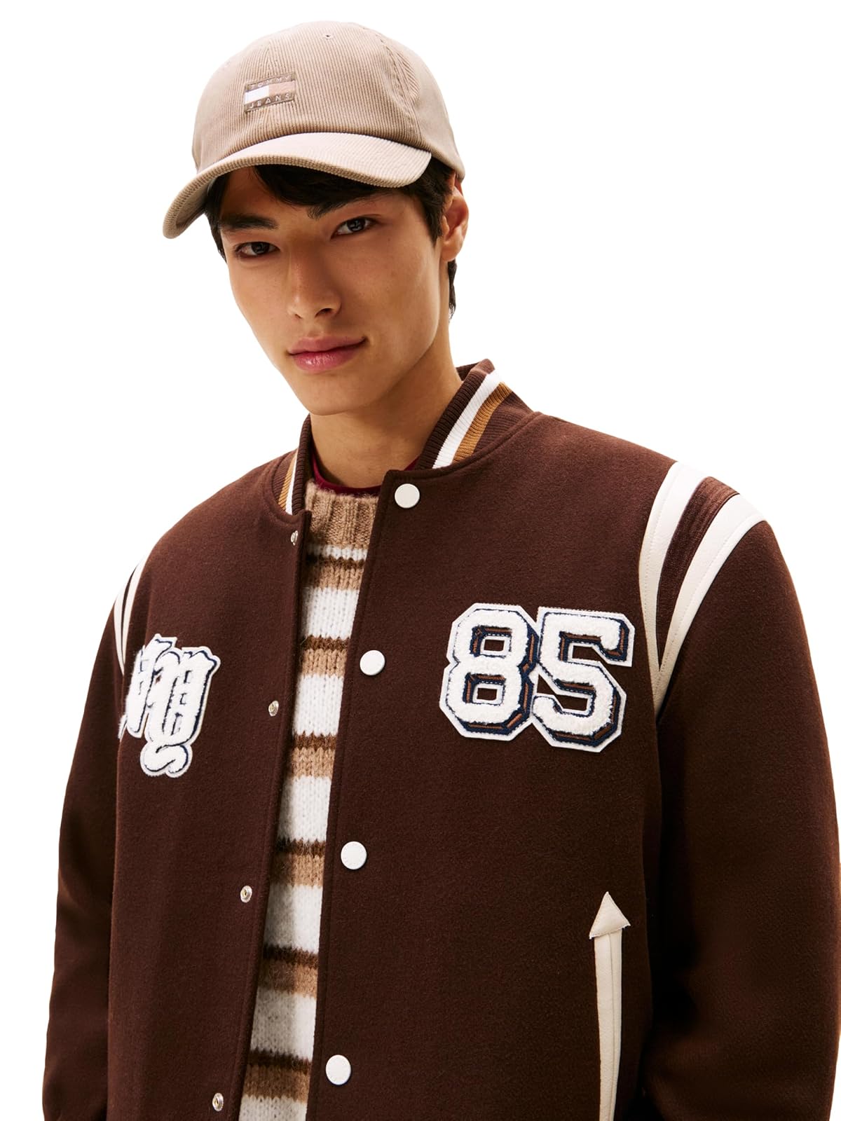 Tommy Jeans Tommy Jeans Hats for Men | Corduroy Logo Adjustable Baseball Cap Gorra de béisbol Hombre