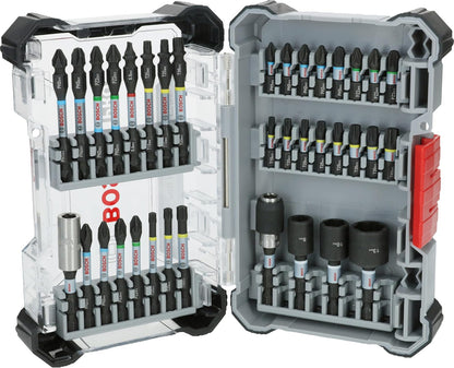 Bosch Set 36 puntas Impact Control Pro | 200 x 107 mm, accesorio profesional, destornillador, taladro/destornillador