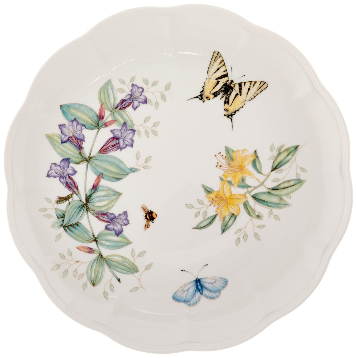 Lenox Set de vajilla de mariposas en la pradera.