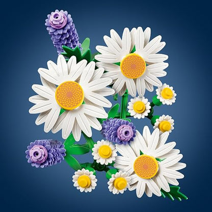 LEGO Margaritas - Juguetes de Construcción para Niñas y Niños, Años 9+ - Regalo para Cumpleaños - Decoración para Escritorio, Recamara - 11508