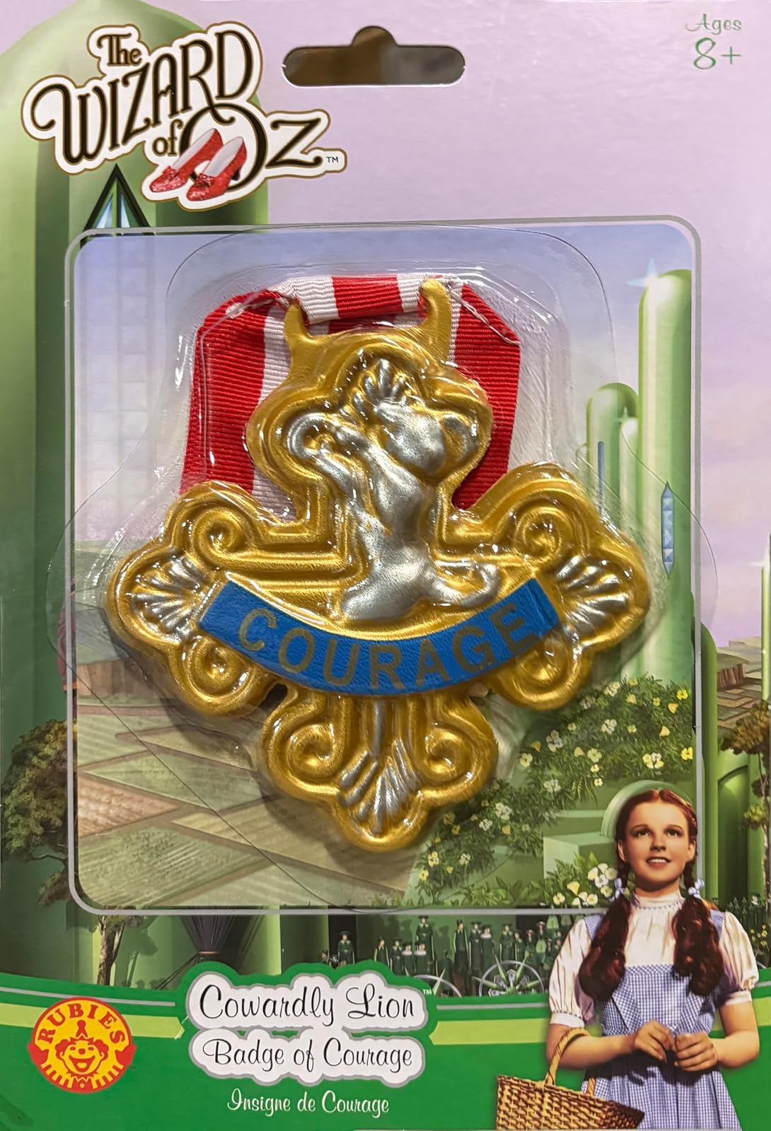 Rubie's Insignia de Coraje - Mago de Oz, Accesorio para Niños y Adultos