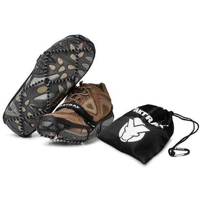 Yaktrax Pro Plus - Tacos de tracción para Hielo y Nieve, Agarre de Bobina de Acero de 360 ° para tracción en Todas Las direcciones, Parte Superior de termoplástico Flexible, fácil de Poner y Quitar