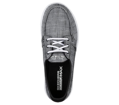 Skechers Go Walk Lite - 15433 Ancho Zapatos para Bote para Mujer | Zapatos para caminar, barco, amortiguación 5GEN, Goga Max, lavable a máquina, vegano