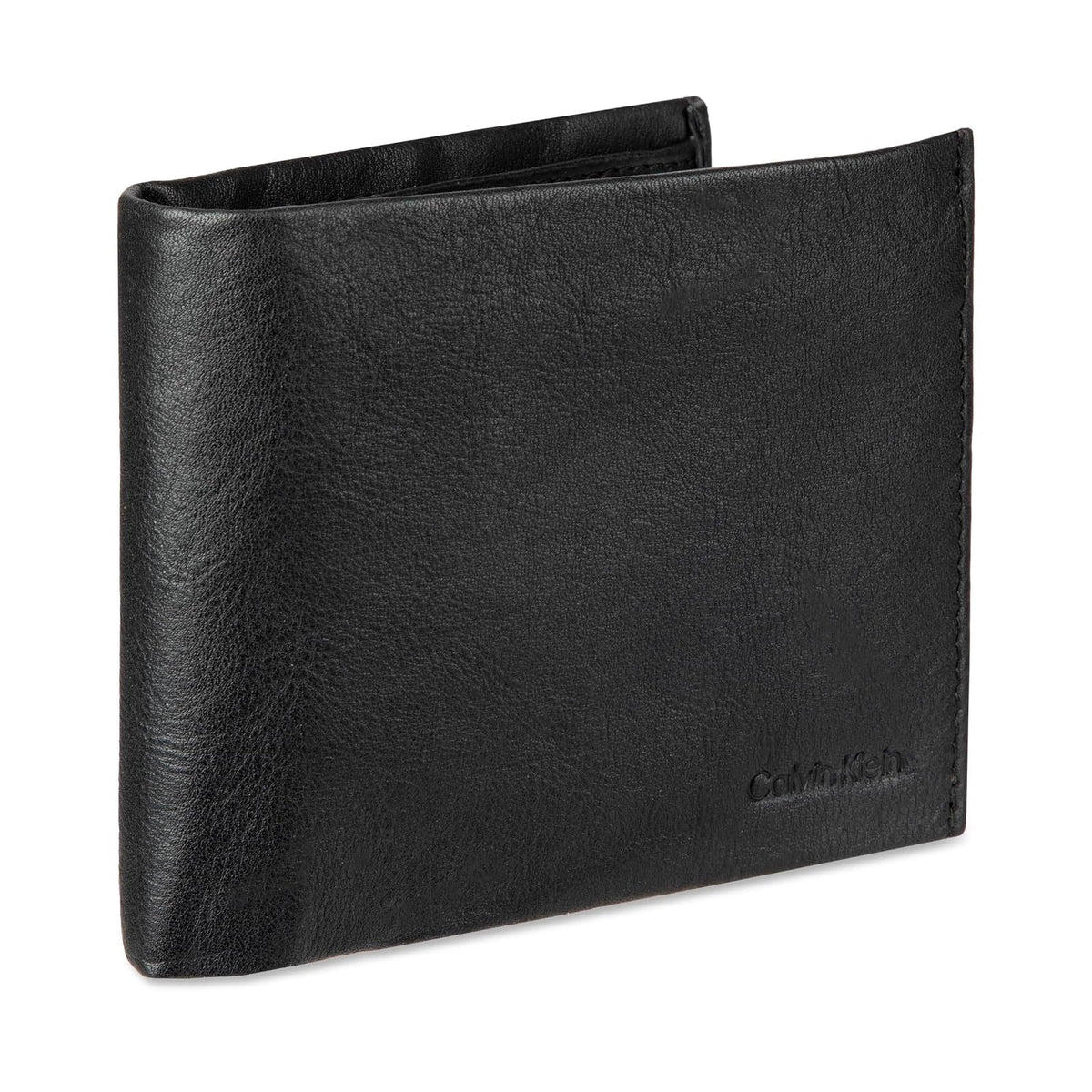 Calvin Klein Billetera de piel con bloqueo para Hombre