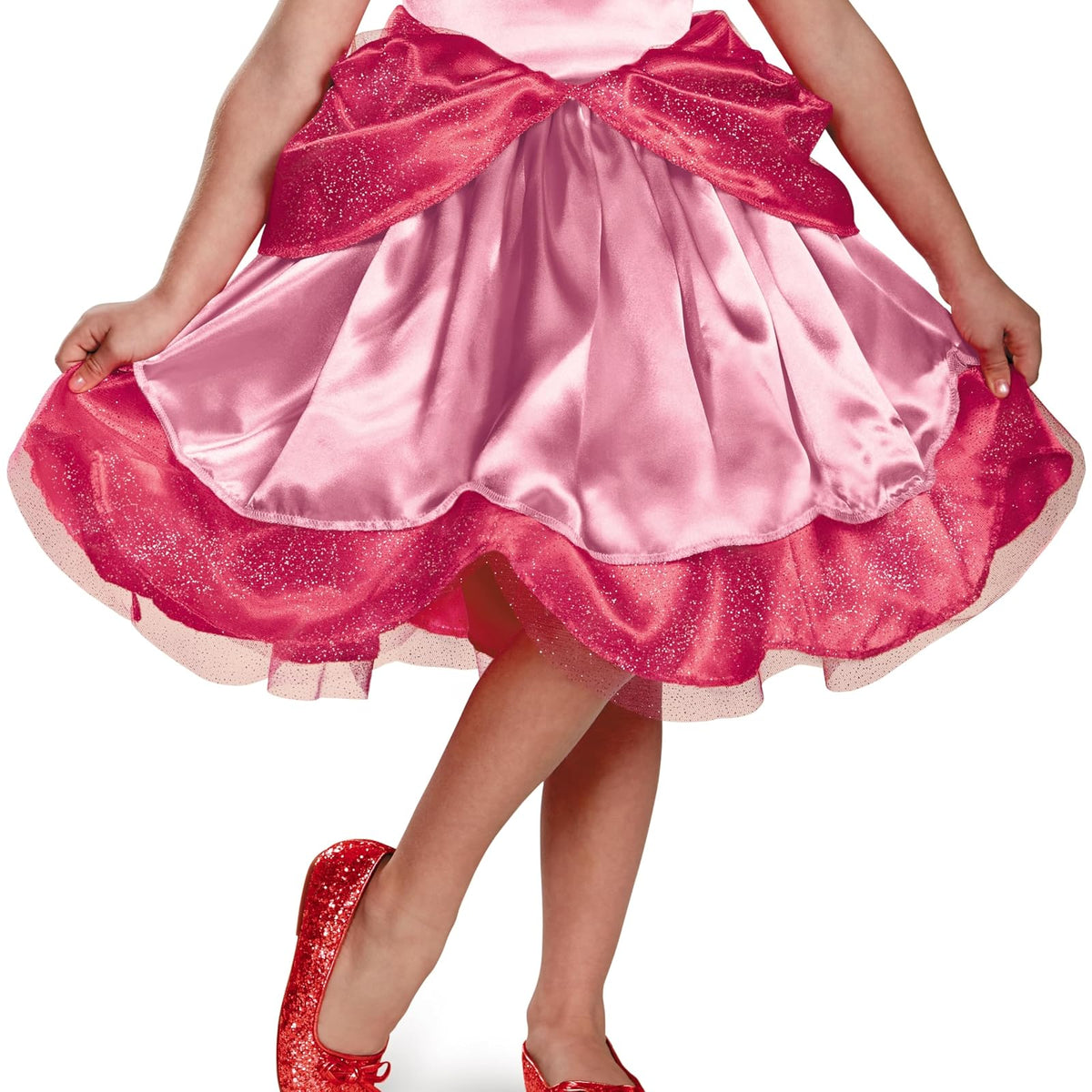 Disguise - Disfraz de princesa Peach de Nintendo Super Mario Brothers para niñas pequeñas, un solo color, medio/3T-4T