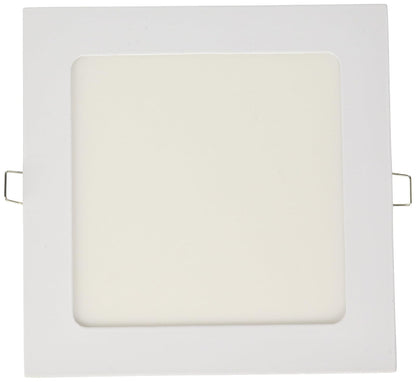 Sanelec Panel LED Cuadrado para Empotrar 18W - 12w 24 led - luz cálida