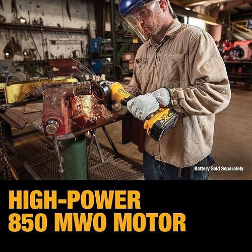 DEWALT Esmeriladora Angular de 4-1/2" (115mm), 20V, DCG413B