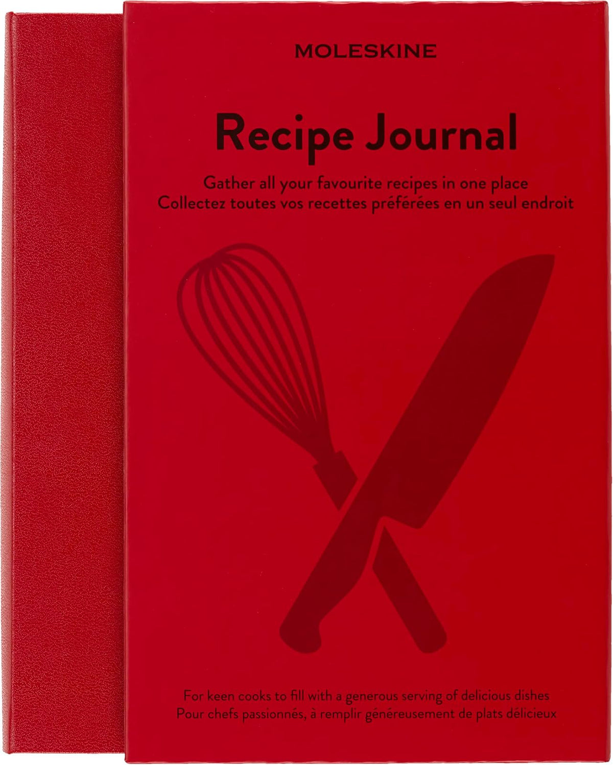 Moleskine Box Set Recipe Journal Grande Pasta Dura
