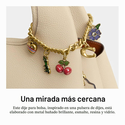 Coach - Pulsera con dije para mujer