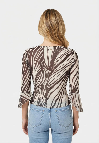 Guess Top Serafina de Malla sin Mangas 3/4
