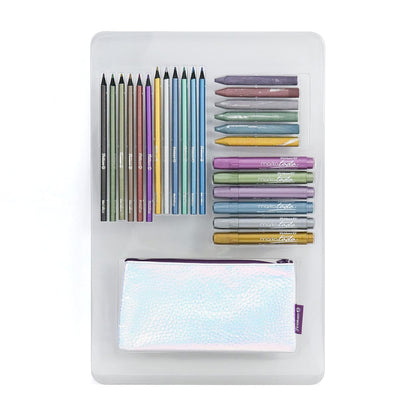 Kit Creativo Metálico Pelikan 25 Piezas