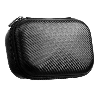 Zipit Caja de Lápices Carbono Negro - Estuche Organizador para Escuela y Oficina - Negro - - Caja