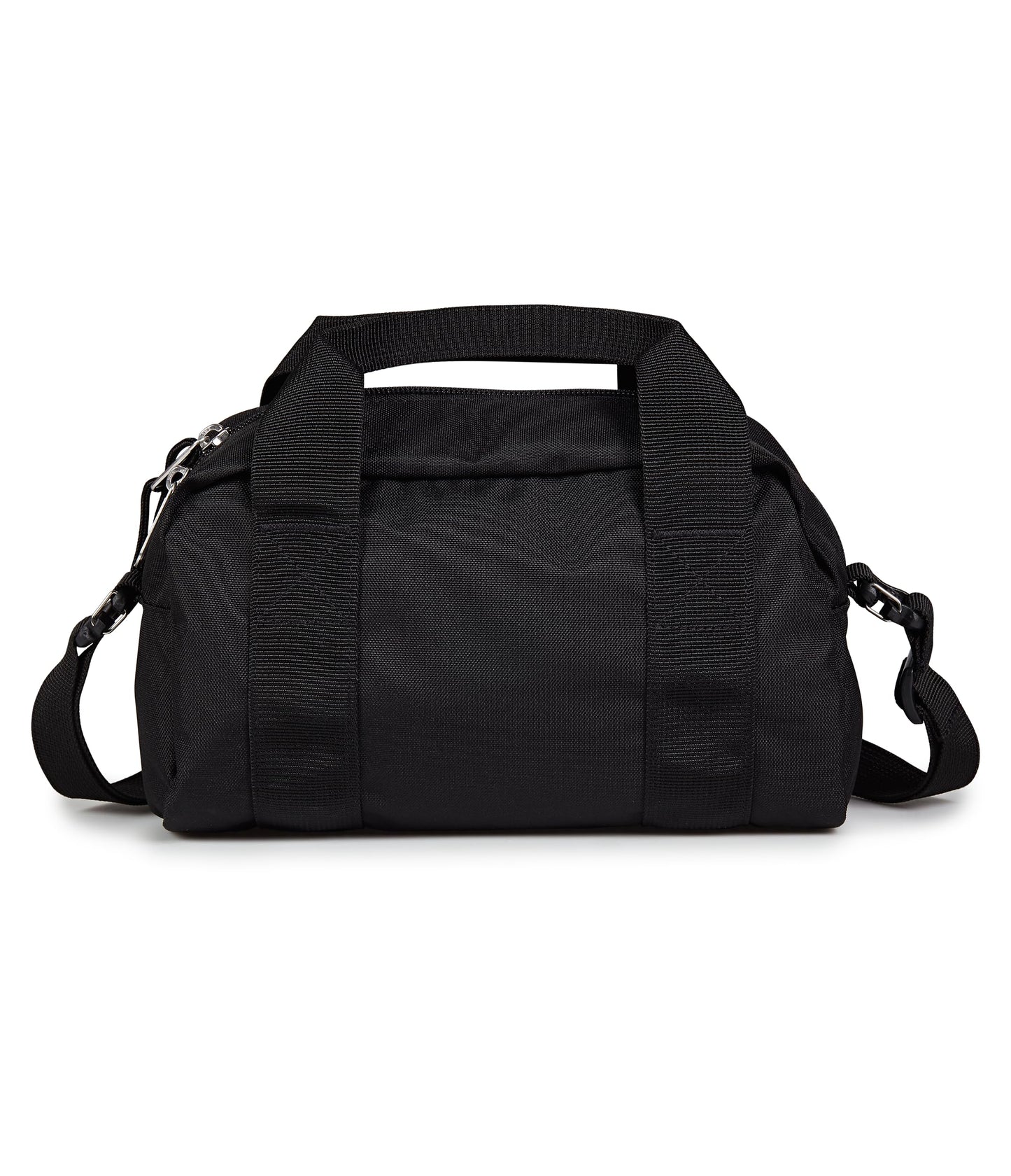 JanSport Weekender Mini Duffel - Bolsa de viaje o gimnasio, para fin de semana duradero con asas de agarre laterales, color negro, Negro -, Una talla, Mini lona de fin de semana