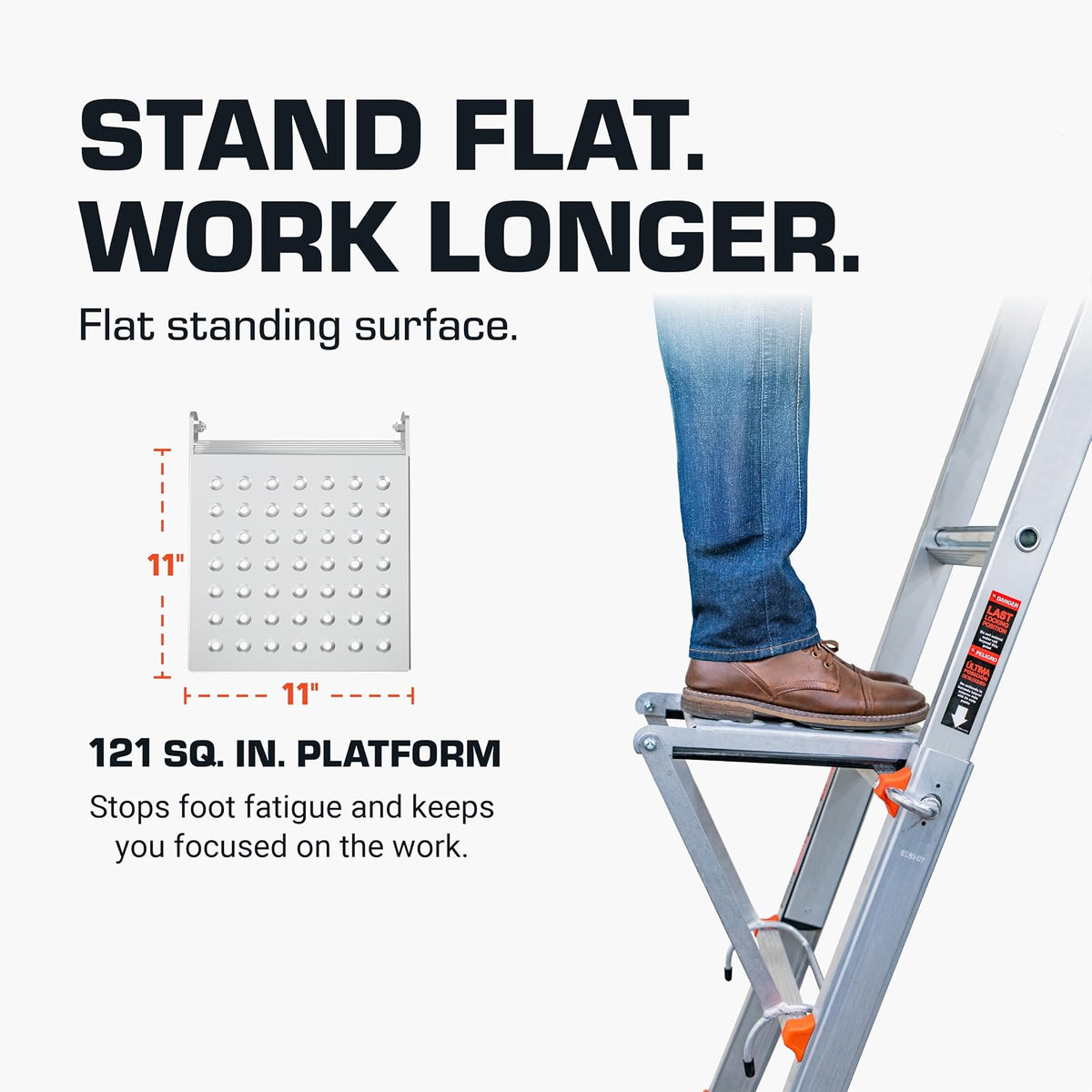 Little Giant Ladder Systems 10104 375-Pound Rated Work Platform Ladder Accessory