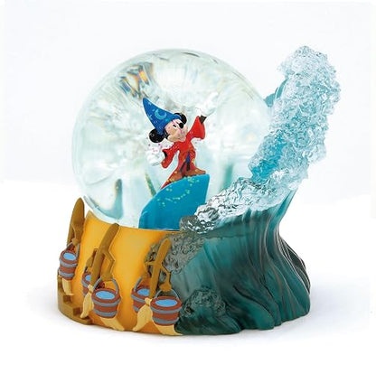 Enesco Disney Showcase Fantasia Mickey Mouse Hechicero del 85 Aniversario Aguaglobo, 5.5" (14 cm), Multicolor