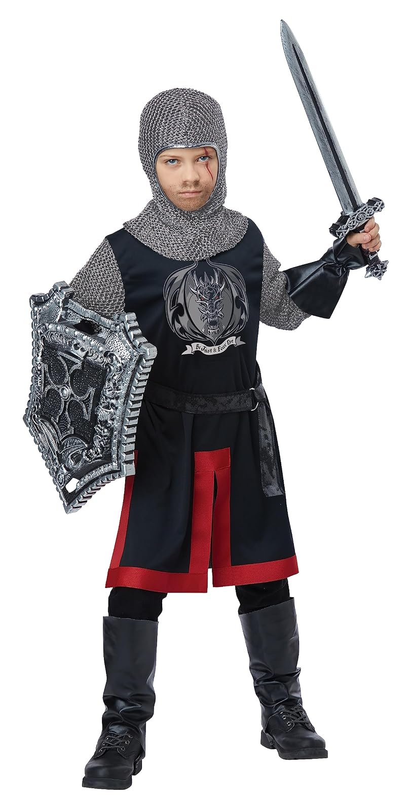 California Costumes Dragon Knight Disfraz Niños