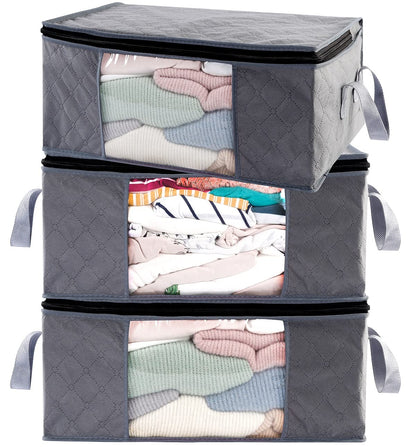 ABO Gear G01 - Bolsas organizadoras para Ropa suéter, 3 Unidades, Color Gris - Gris (MU108428)