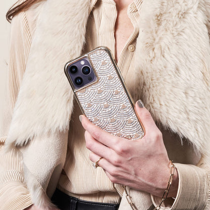 Case-Mate iPhone 14 Pro MAX Case - Chandelier [10FT Drop Protection] [Wireless Charging Compatible] Luxury Bling Glitter Cover with Dazzling Inset Crystals for iPhone 14 Pro MAX 6.7", Slim