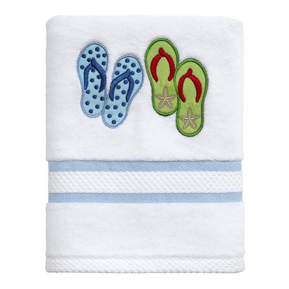 Avanti Linens - Toalla de Mano, Toalla de algodón Suave y Absorbente (colección Modo Playa) 28 x 16 Pulgadas