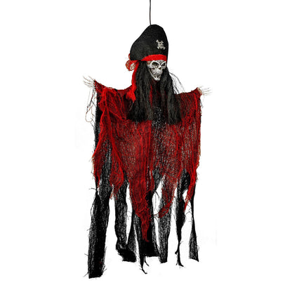 REV Espectro Pirata Decorativo, Decoración de Halloween para Temáticas Náuticas, Casas del Terror o Escenarios Fantasmales