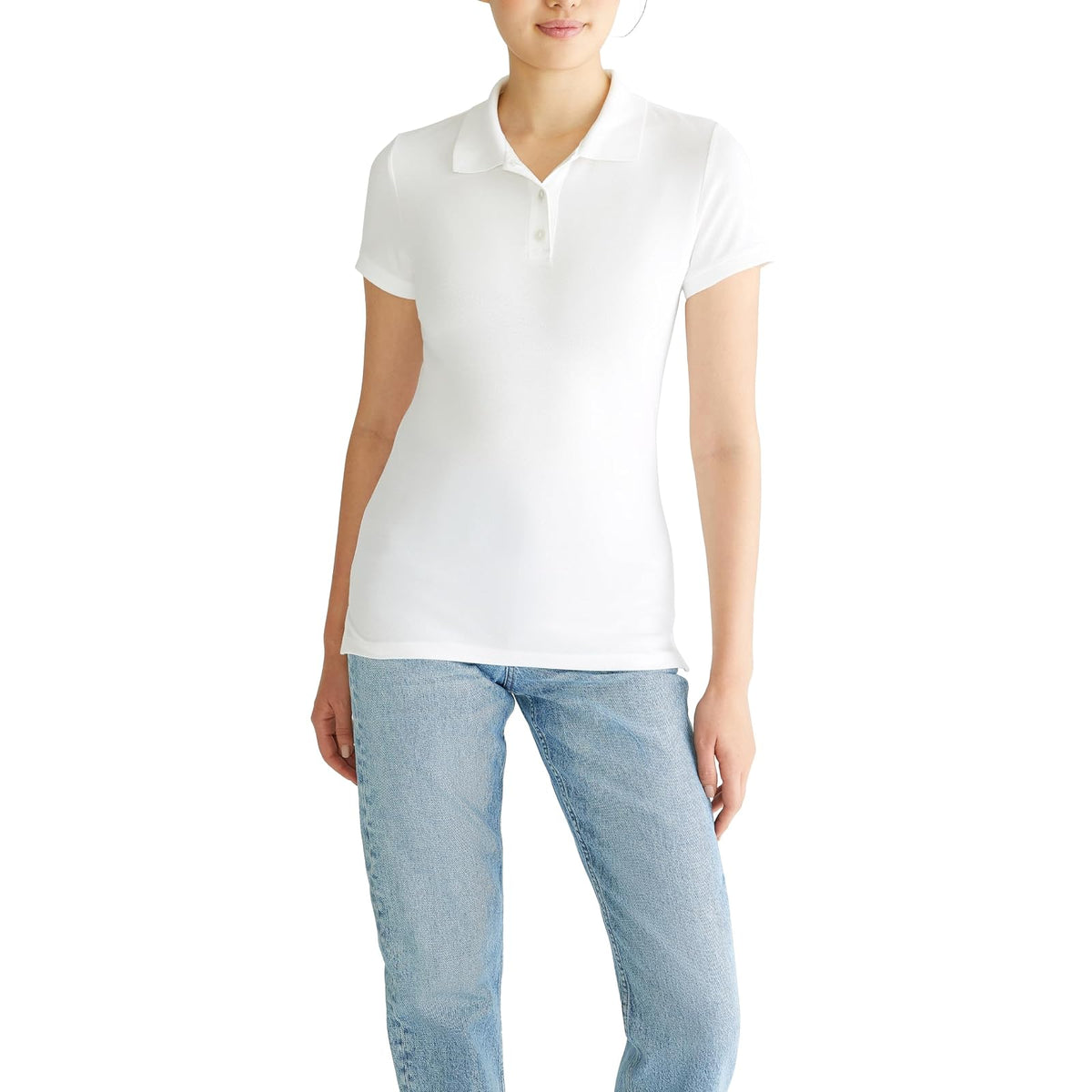 Aeropostale Polo Uniforme Manga Corta Mujer - XL - Bleach