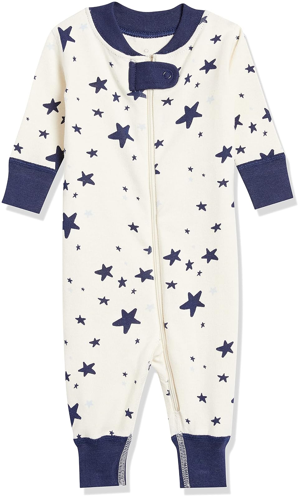 Moon and Back by Hanna Andersson Pijama de una Pieza sin pies para niña