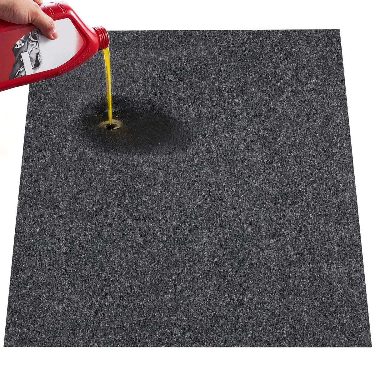 VEVOR - Tapete Impermeable para cochera para Debajo del Automóvil, Antideslizante, de 6.6 x 8.5 pies, tamaño Compacto, Resistente y Protege el Piso del cochera del Agua, Barro y Aceite, para garajes,
