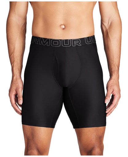 Under Armour Multi-Pack Performance Tech Long-Leg Boxer Brief, 9" Inseam, All-Day Comfort Ropa Interior de Hombres Hombre