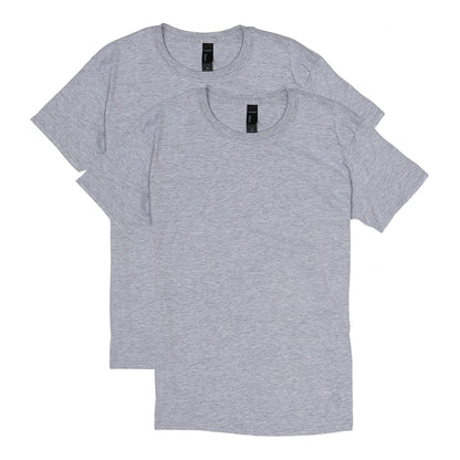 Hanes Paquete de 2 Playeras x-Temp Rendimiento Camisa para Hombre - Acero ligero - M