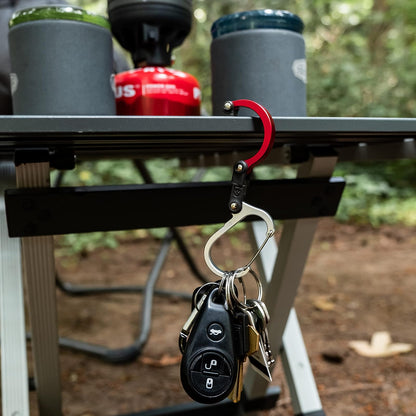 Gear Aid HEROCLIP Carabiner Clip and Hook (Mini) for Travel, Luggage, Purse and Small Bags