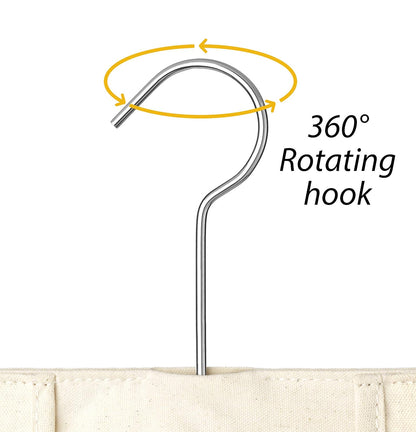 Whitmor 6462-789 Canvas Clothespin Bag