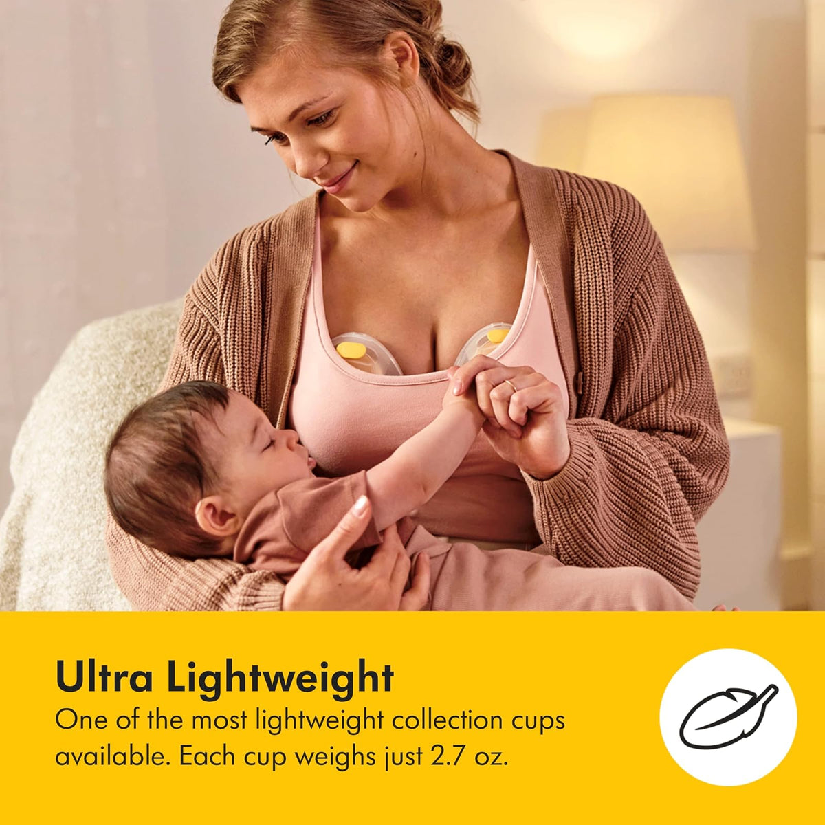Medela | Copas de Plástico para Recolección Hands-Free | Extractores Compatibles MaxFlow, Swing Maxi y Freestyle Flex