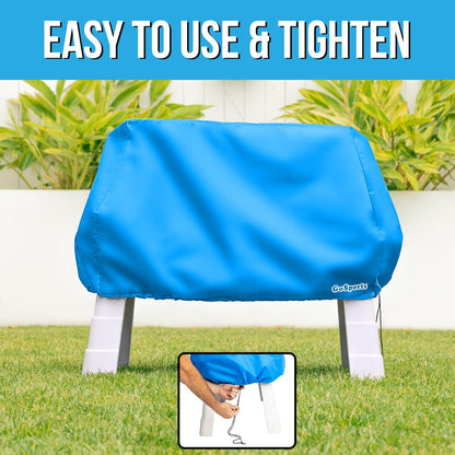 GoSports - Funda Universal para Mesa de Agua para niños, antirayos UV, Impermeable, se Adapta hasta 41 x 25 x 34 Pulgadas, Solo Funda, Color Azul