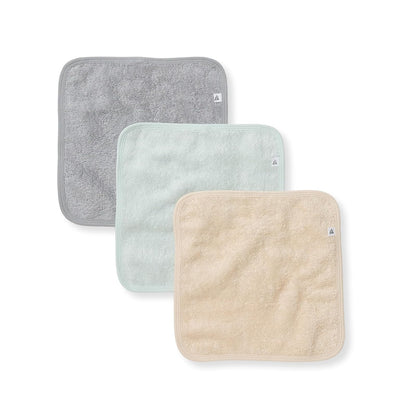 Burt's Bees Baby Paños de Algodón Orgánico para Bebé, Paquete de 3 - Paquete de 3 - Cantera Azul