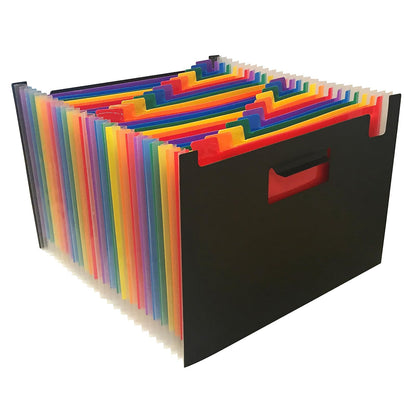 Wilson Jones Archivo Expandible hasta 40 cm, 24 Divisiones Multicolor