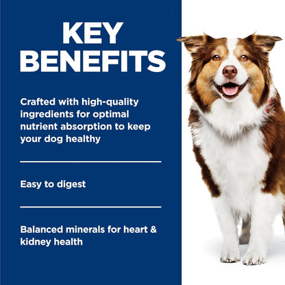 Hill's Science Diet Alimento Húmedo para Perro Adulto Res 12 Pack 370G | Alimento húmedo Hill's para perro, carne de res, vitalidad senior, salud de órganos vitales, energía diaria