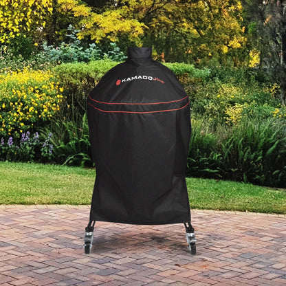 KamadoJoe KJ-GC23BWFS Updated Classic Grill Cover, Black