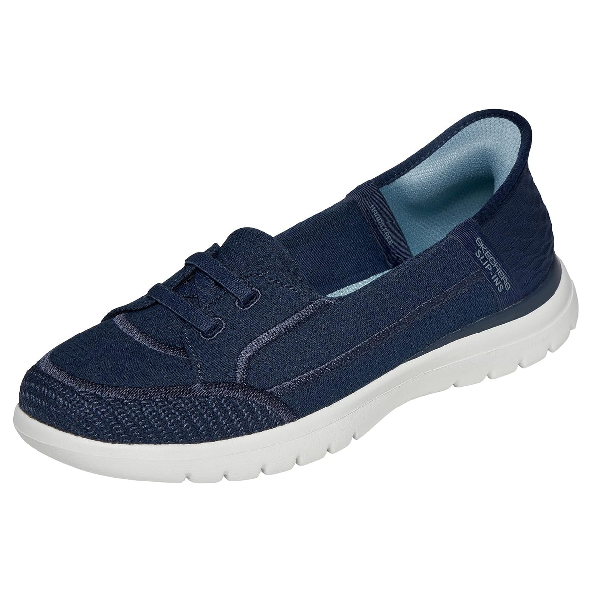Skechers On-The-Go Flex Notch Zapatillas Sin Cordones para Mujer - Azul - gris - 28.0 cm