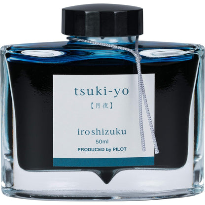 Pilot Iroshizuku Tinta para Pluma Fuente 50 ml, Colores Japoneses - Verde (Tsuki-Yo)