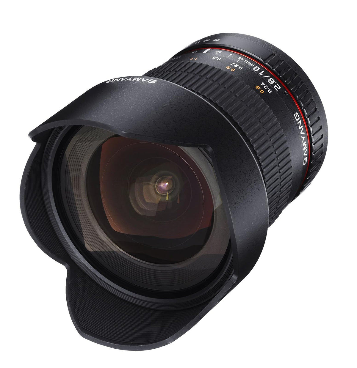 Samyang 10mm F2.8 ED AS NCS CS Ultra Wide Angle Lens for Samsung NX Mount Digital Cameras (SY10M-NX)