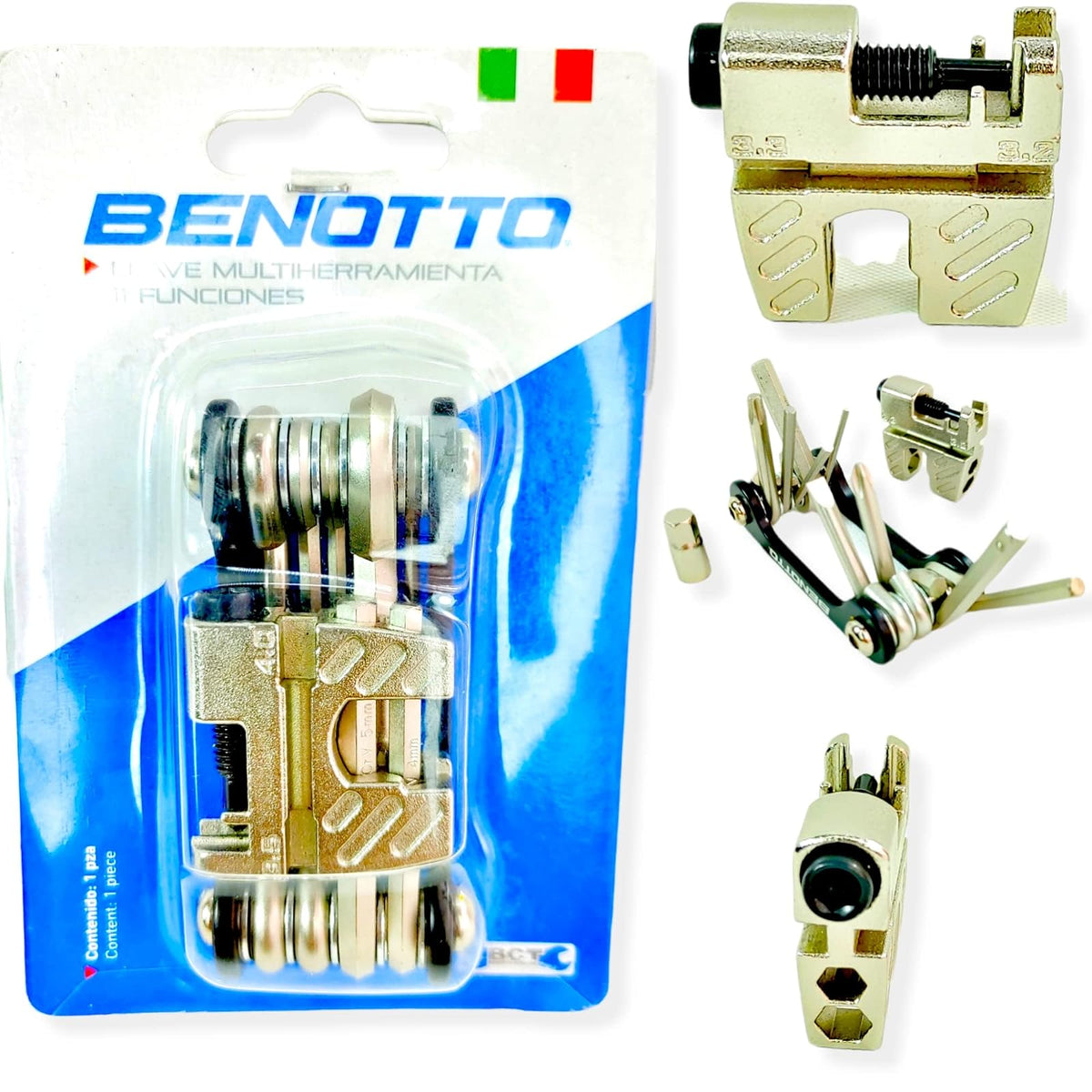 Benotto Multiherramienta 12 Piezas CL1160