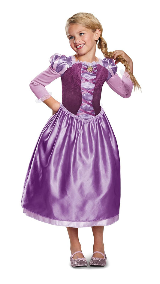 Disguise Disney Rapunzel Tangled The Series - Disfraz para niña, Morado, XS (3T-4T)